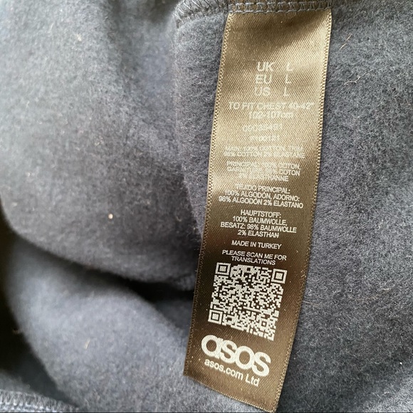 🍄 3/$30 ASOS Zip Cotton Bomber Jacket - Picture 12 of 13